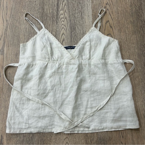 Brandy Melville Tops - Brandy Melville Edith Linen Tank